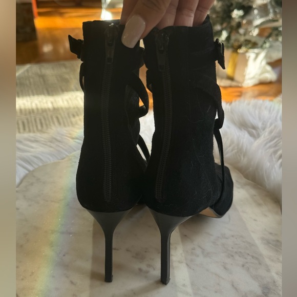 Manolo Blahnik Bootie Calf Heels - Picture 5 of 12